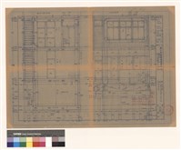 藏品(X1方向 剖視明細圖 (正面)明細圖 避難設備 基礎 地下室 壹樓 貳樓 騎樓)的圖片