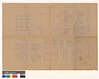 藏品(地盤、位置、現況及門窗圖)的圖片