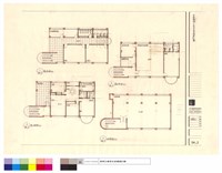 藏品(第二層平面、第三層平面、第四層平面、地下層平面)的圖片