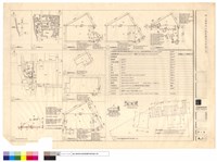 藏品(位置圖、現況圖、配置圖、基地面積計算、一層面積計算、二層面積計算、三層面積計算、四層面積計算、地下室面積計算、建築面積計算、現有房屋及拆除平面立面面積)的圖片