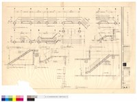 藏品(北向室外安全梯平面、地面至東側地下室天井樓梯、室外至牧師住宅樓梯平面、聖台後樓梯、副堂入口樓梯、室外至牧師住宅樓梯剖面、地面至東側地下室天井樓梯剖面、副堂入口樓梯剖面、聖台後樓梯剖面)的圖片
