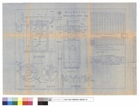 藏品(化糞池地下室裝設示意圖、A-A,B-B剖面、平面及C-C剖面,室內裝設示意圖)的圖片