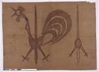藏品(公雞詳圖)的圖片