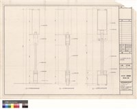 藏品(B.K型不銹鋼門平面立面剖面詳圖)的圖片