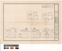 藏品(平面圖，立面圗，面積計算表)的圖片