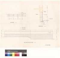 藏品((牆剖面詳圖、中山北路側外牆修改立面圖))的圖片