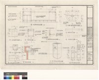 藏品(一層大廳,服務臺,室內,室外各層垃圾桶,施工圖)的圖片