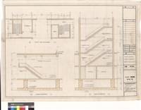 藏品(樓梯E剖面詳圗，樓梯F剖面詳圖，樓梯B、C、第三層平面圖)的圖片