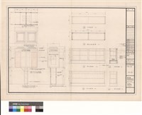 藏品(電話亭、書櫃詳圗)的圖片