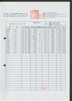 藏品(電壓降計算表)的圖片