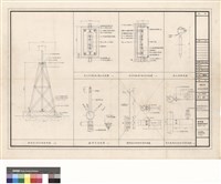 藏品(電氣工程 避雷針設備詳圖)的圖片