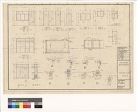 藏品(門,窗,樹,水池,水箱 詳細圖)的圖片