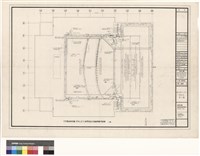 藏品(電氣工程 演奏廳四層幹線,動力,舞台照明及電燈插座配線平面图)的圖片