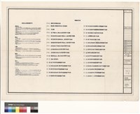 藏品(消防工程 說明.圖號索引表)的圖片