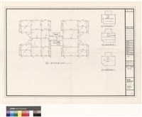 藏品(三至屋頂結構平面)的圖片