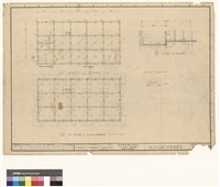 藏品((一層結構平面,地下室結構平面,剖面圖))的圖片