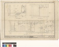 藏品(三明大樓平頂平面圖,剖面圖)的圖片