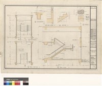 藏品((行政區)樓梯C剖面詳圖,扶手踏步詳圖)的圖片