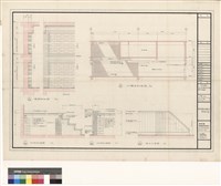 藏品((行政區)大禮堂墙面詳圖,舞台詳圖)的圖片