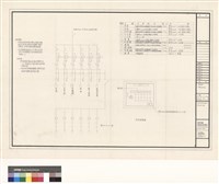 藏品(單線圖,布幕材料表)的圖片