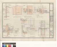 藏品(伸縮縫詳圖,集水井,屋頂詳圖)的圖片