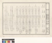 藏品(粱配筋圖 G31, G32, G'31, G'32, B3~B7, CG2~CG5, B10, B'7 <行政區>)的圖片