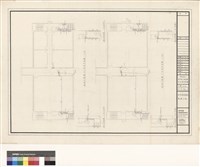 藏品((教學區)給排水設備四.五层平面图)的圖片