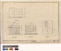 藏品((立面圖,屋頂平面圖))的圖片