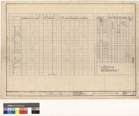 藏品((室內粉刷一覽表,門窗表))的圖片