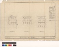 藏品((圖例說明,屋頂給水配管平面圖,一樓給水配管平面圗,二樓給水配管平面圗,三樓給水配管
平面圗)的圖片