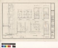 藏品(廁所,樓梯間平面圖,廁所,樓梯間剖面圖)的圖片