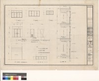 藏品(門窗內視圖,剖面圖)的圖片