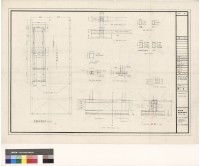 藏品(印刷機(第二部)
結構平面圖
柱樑詳細圖)的圖片