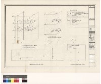 藏品(屋頂冷水系統平面圖,冷水,汙水排水透氣系統示意圖)的圖片