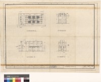 藏品((屋外變電站平面圖,側面圖,正視圖))的圖片