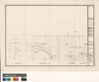 藏品(鐵樓梯平面、剖面詳圖；座版平面、剖面詳圖)的圖片