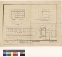 藏品(舊機房門室、櫃台詳圖)的圖片