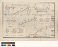 藏品(樓梯A剖面圖,樓梯D剖面圖,柱斷面圖)的圖片