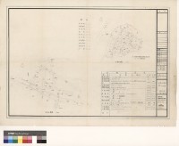 藏品(面積計算表,地籍配置圖,現況計畫圖)的圖片