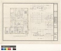 藏品(三層平頂平面,剖面)的圖片