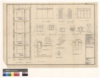 藏品(剖面圖、鐵捲門、木門、落地窗、木窗、防火門、爬梯出口詳細、樓梯踏步詳細、陰井詳細、排水溝詳細、落水頭詳細)的圖片