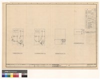 藏品(一樓配線平面圖、二三三樓配線平面圖、屋頂配線平面圖、地下室配線平面圖)的圖片