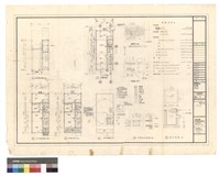 藏品(1/A-1地下層平面圖 3/A-1一層平面圖 4/A-1二 三層平面圖 5/A-1四層平面圖 6/A-1屋頂平面圖 7/A-1冷氣機孔詳圖 8/A-1陰井詳圖)的圖片