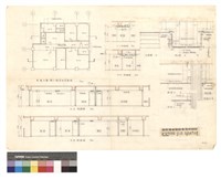 藏品(華德大樓 顏公館室內平頂圖 A-A剖面圖 B-B剖面圖 C-C剖面圖 D-D剖面圖 立面圖 詳圖E 詳圖F 詳圖G 詳圖J)的圖片
