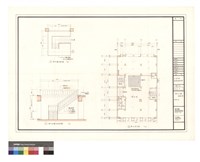 藏品(四層平面 樓梯剖面及平面)的圖片