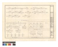 藏品(樓版配筋圖 小梁配筋圖 柱配筋圖 基礎配筋圖 )的圖片