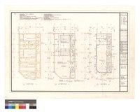 藏品(一層平面圖 地下層平面 筏基平面圖)的圖片
