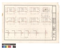 藏品(陽台剖面及樓梯平面)的圖片