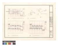 藏品(給水衛生工程 三至九層給排水配管平面圖 給排水配管透視圖)的圖片