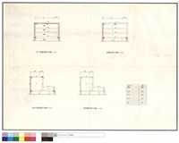 藏品(地下壹層結構平面圖 壹層結構平面圖 貳至伍層結構平面圖 屋頂層結構平面圖)的圖片